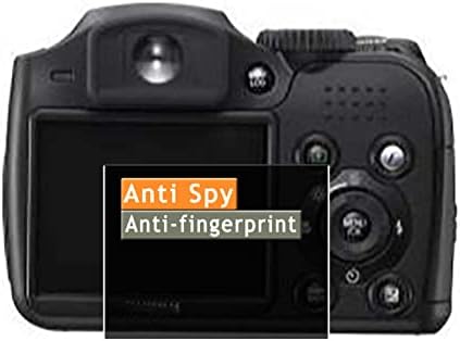 מגן מסך פרטיות של Vaxson, התואם ל- Fujifilm Finepix S5700 Anti Spy Sluds Stuckers Scepter [לא מזכוכית